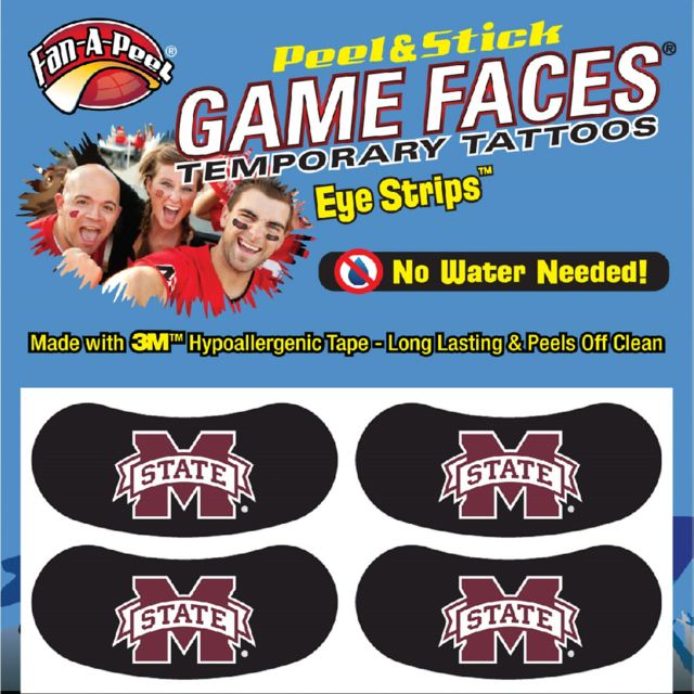 Mississippi State Bulldogs Eye Strips