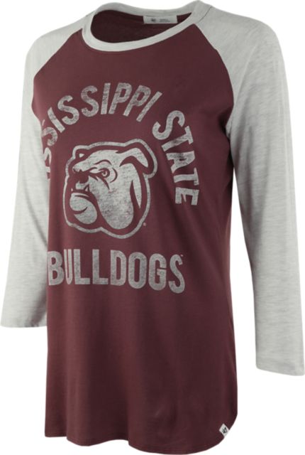 Mississippi State Bulldogs Raglan Long Sleeve T-Shirt