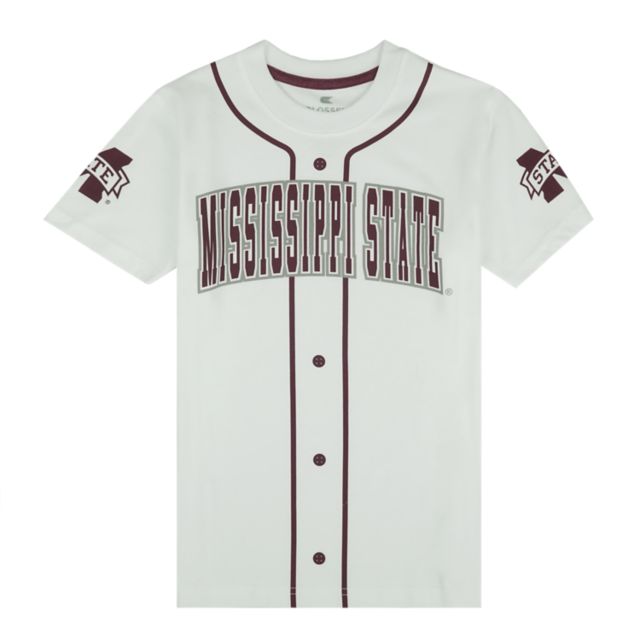 Mississippi State Bulldogs Youth Buddy Baseball Short Sleeve T-Shirt