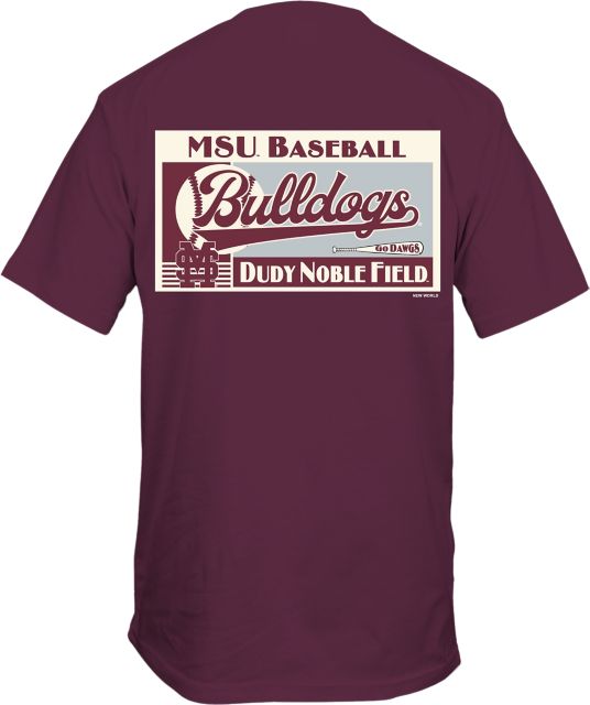 Mississippi State Bulldogs Baseball Short Sleeve T-Shirt