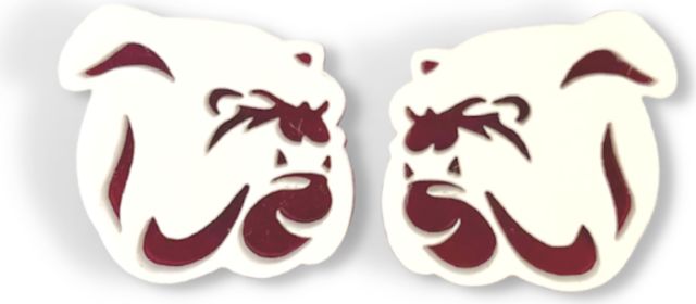 Mississippi State Bulldogs Stud Earrings