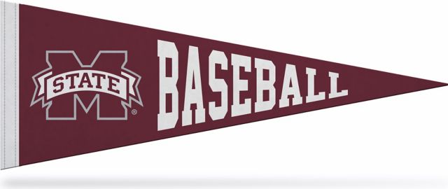 Mississippi State Bulldogs Baseball 9x24 Pennant
