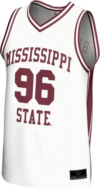 Mississippi State Bulldogs #96 Throwback Replica Basketball Jersey