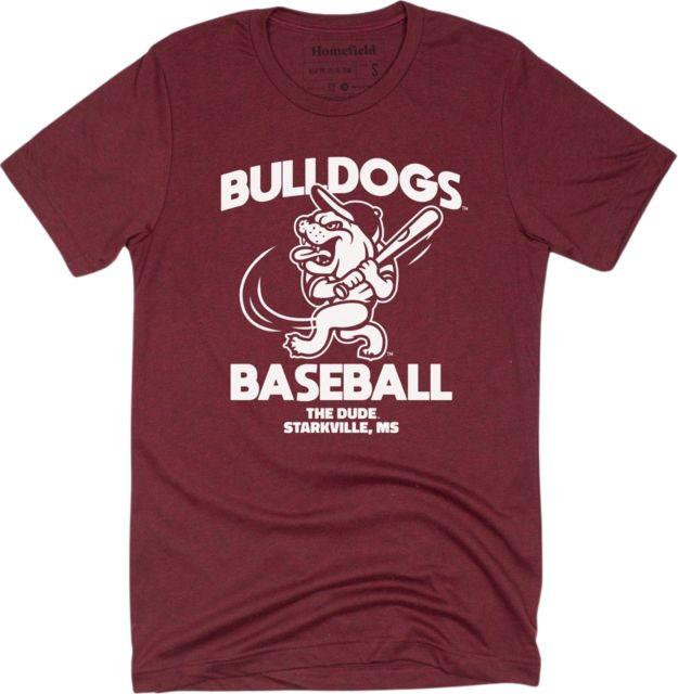 Mississippi State Bulldogs Baseball Short Sleeve T-Shirt