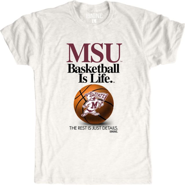 Mississippi State Bulldogs Basketball Short Sleeve T-Shirt