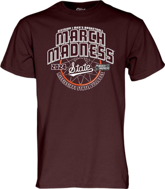 Mississippi State Bulldogs Men's Basketball 2024 NCAA Tournament Bound T-Shirt