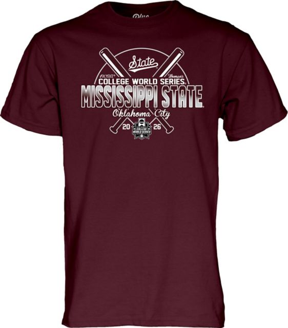Mississippi State Bulldogs Softball 2026 College World Series Short Sleeve T-Shirt