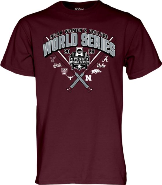 Mississippi State Bulldogs Softball Women's College World Series Short Sleeve T-Shirt