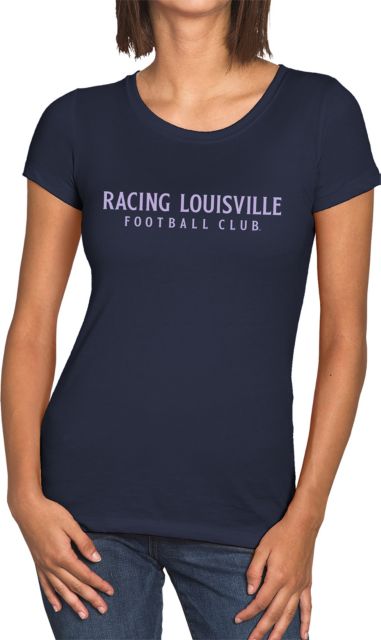 Women's Racing Louisville WEAR Cropped Black Hoodie