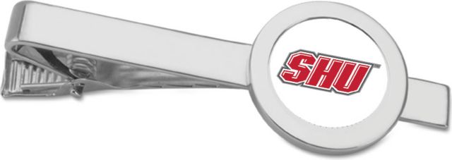 CSI Silver Tie Bar With Colored Medallian - ONLINE ONLY