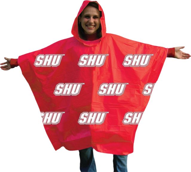 Sacred Heart University Pioneers Rain Poncho