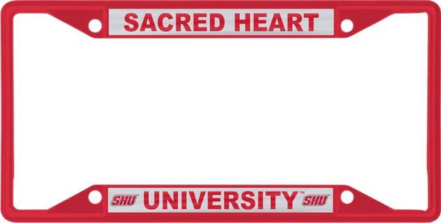 Sacred Heart University Pioneers License Plate Frame