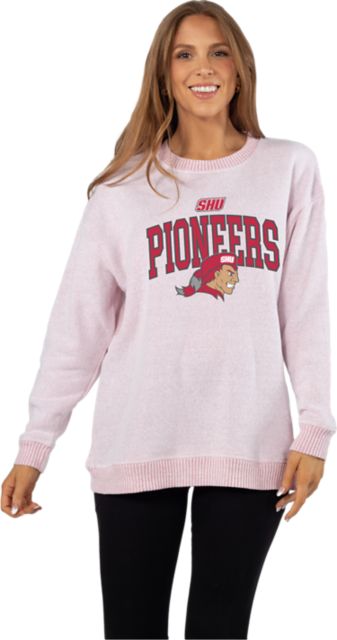 Sacred Heart University Pioneers Women's Warmup Crewneck Sweatshirt