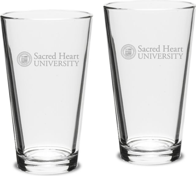 Set of 2 Crystal Mixing Glasses - 16 oz- ONLINE ONLY