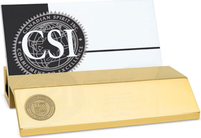 Gold Business Card Holder - ONLINE ONLY