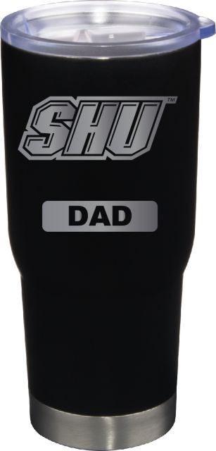 22 oz Matte Black Stainless Steel Tumbler Dad