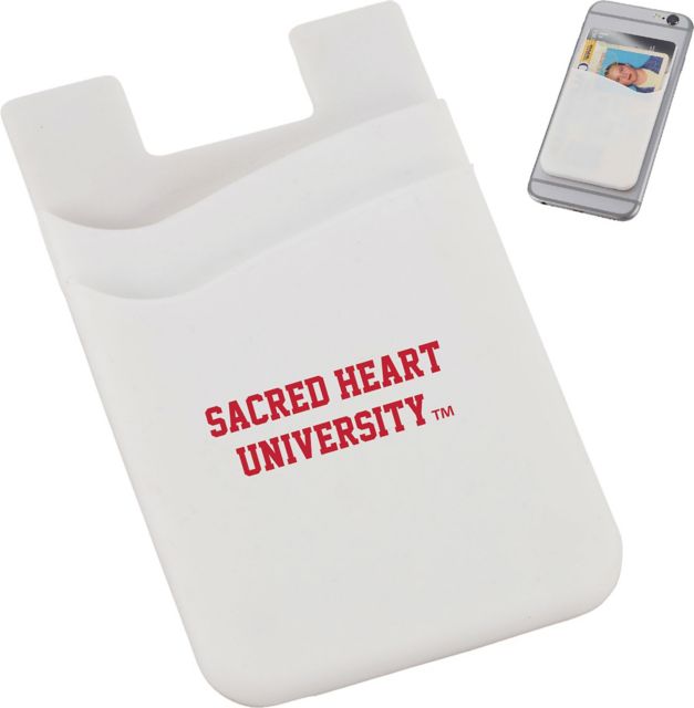 Sacred Heart University Silicone Card Wallet