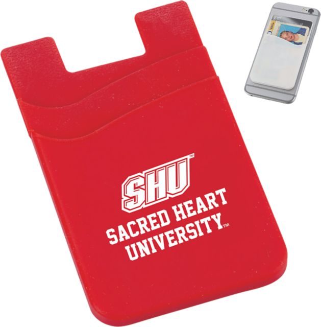 Sacred Heart University Silicone Card Wallet