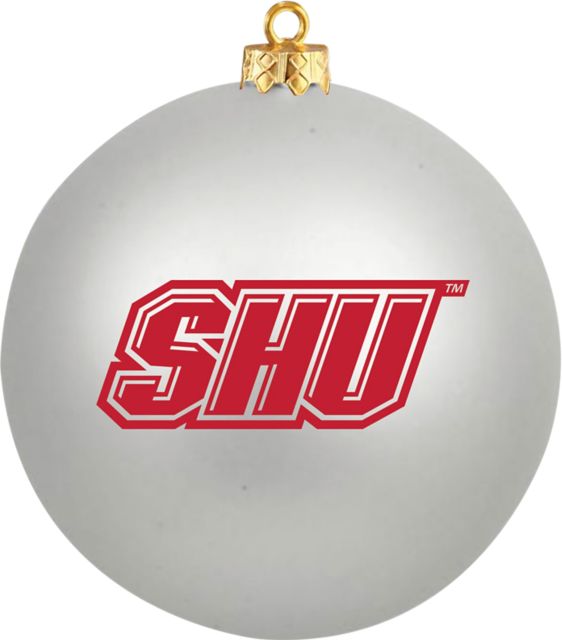 Sacred Heart University Shatterproof Round Ornament