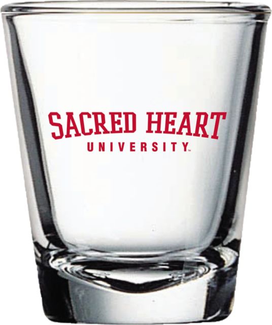 Sacred Heart University 1.5 oz. Collector's Glass