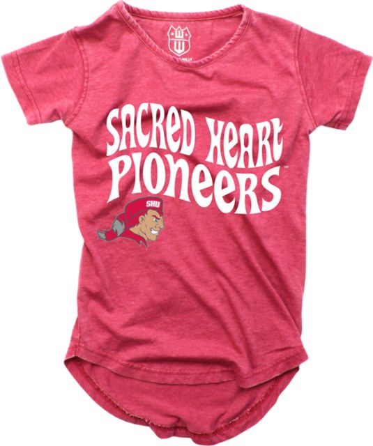 Sacred Heart University Youth Girl's Pioneers Short Sleeve T-Shirt
