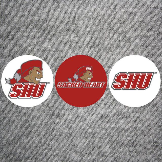 Sacred Heart University Pioneers 3-Pack Mini Button