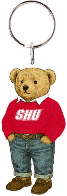 Sacred Heart University Teddy Bear Keychain