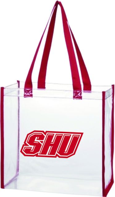 Sacred Heart University Clear Tote Bag