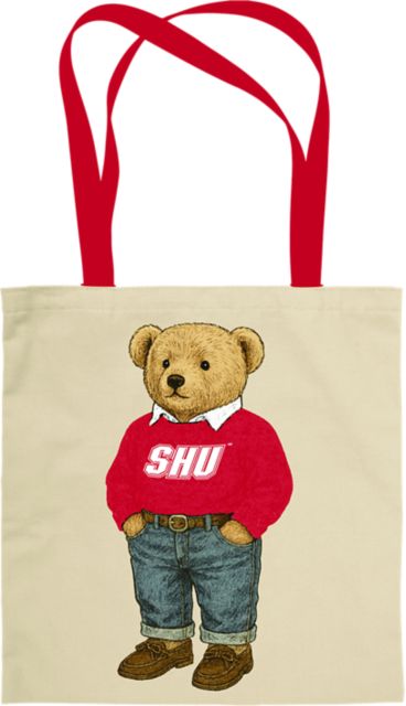 Sacred Heart University Bear Tote Bag