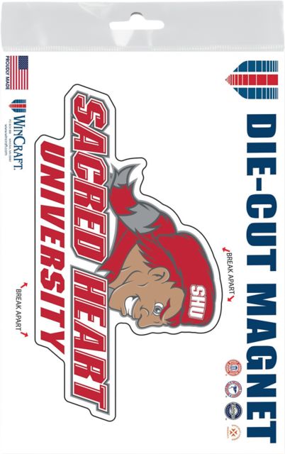 Sacred Heart University Pioneers 3 x 5 Magnet