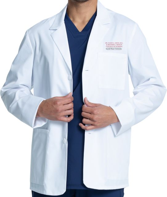 Mens 30in White Lab Coat - ONLINE ONLY