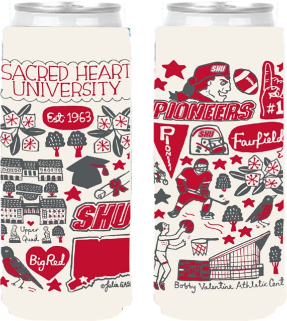 Sacred Heart University Slim Can Coozie