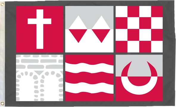 Sacred Heart University 3' x 5' Durawave Flag