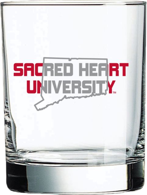 Sacred Heart University 14 Oz. Glass