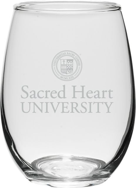 Sacred Heart University 21 oz. Wine Glass