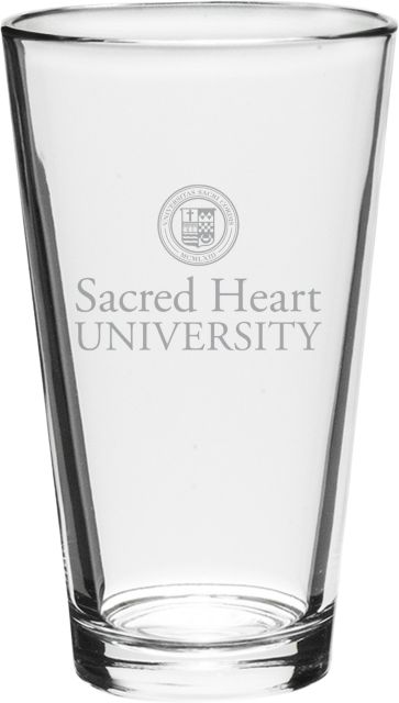 Sacred Heart University 16 oz. Wine Glass