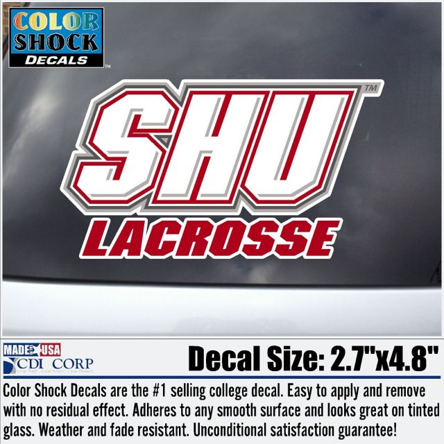 Sacred Heart University Lacrosse Decal