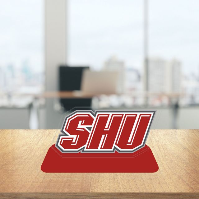 Sacred Heart University Pioneers Mini Acrylic Stand