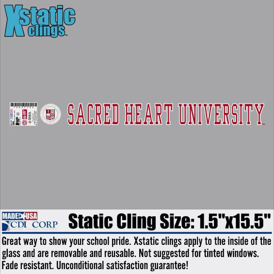 Sacred Heart University Strip Decal
