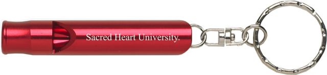 Sacred Heart University Whistle Keychain