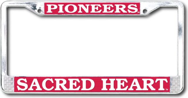 Sacred Heart University Pioneers License Plate Frame