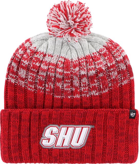 Sacred Heart University Cuff Pom Beanie