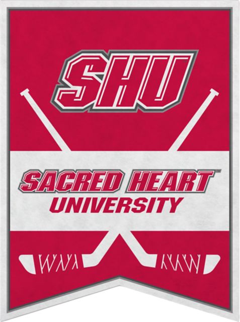 Sacred Heart University Pioneers Hockey 18" x 24'' Banner