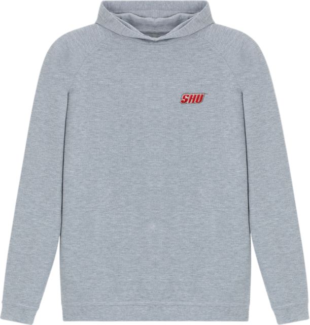 Sacred Heart University Waffle Hooded Long Sleeve T-Shirt