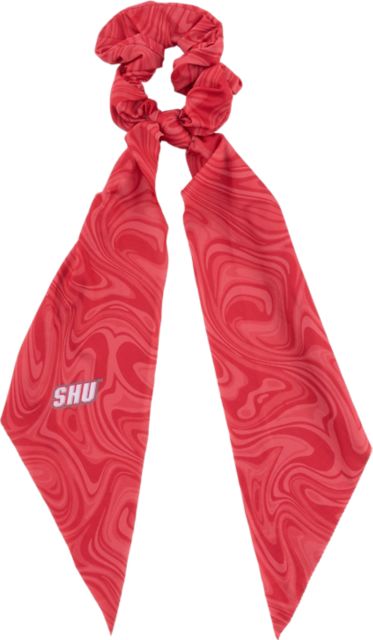 Sacred Heart University Women's Swirl Scrunchie Scarf