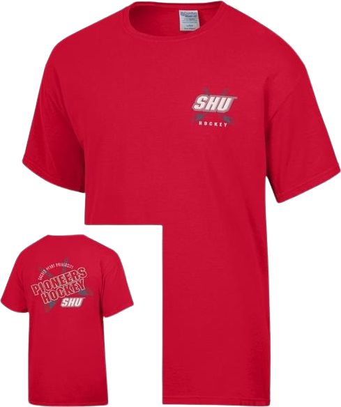 Sacred Heart University Pioneers Hockey Short Sleeve T-Shirt