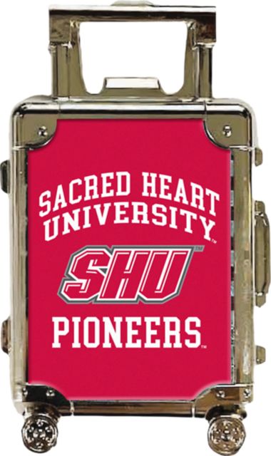 Sacred Heart University Pioneers Luggage Magnet