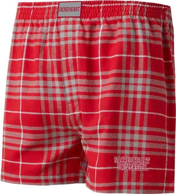 Sacred Heart University Flannel Boxers