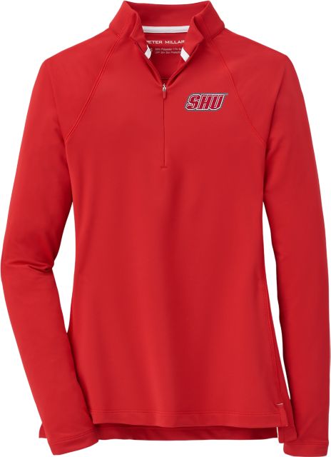 Sacred Heart University Women's Raglan Sleeve Perth 1/4 Zip