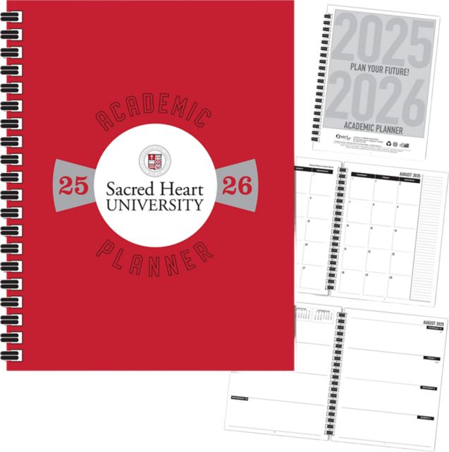 Sacred Heart University Academic Year 2025 - 2026 Planner